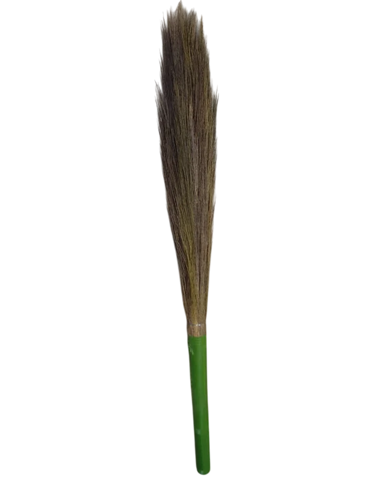 44inch Green Plastic Phool Jhadu - Jai Maa Kali